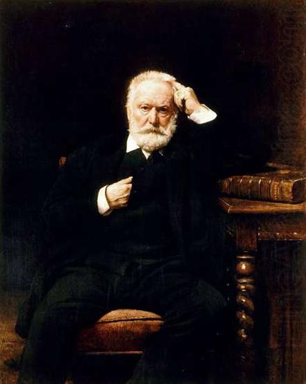 Portrait of Victor Hugo, Leon Bonnat